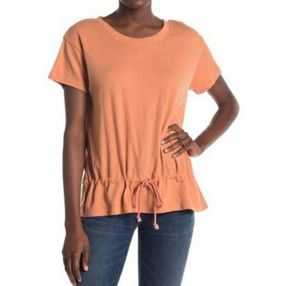 Madewell Drawstring T-Shirt - Size XXS - NWOT - Picture 1 of 6